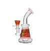 Zig  Zag  Mini  Glass  Percolator  Bong  C